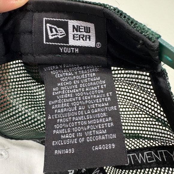 OAKLAND A's Stitched Youth Trucker Style Glitter Logo Baseball Hat Cap MLB - Picture 10 of 12